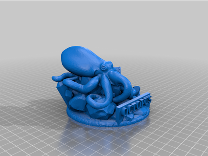 poulpe poitrine Eric cubizolle Titan 3d print model - Mito3D