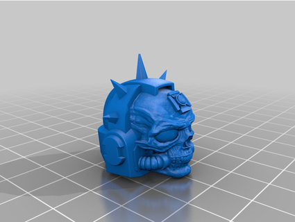 papaz kask kafatası ayrılmak 3d print model - Mito3D