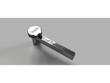 royal enfield tappet valve adjuster sherlock ohms 3d print model - Mito3D
