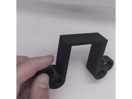 double door hook thinggod 3d print model - Mito3D