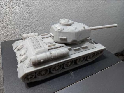 t-34-85 tank breakdown supportless moska40k 3d print model - Mito3D