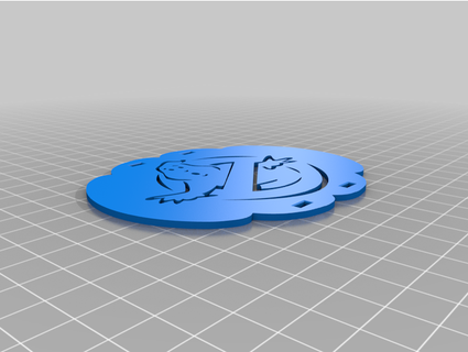 jack o'lantern ghostbusters logo slimer snap-on faces doctorevil30564 3d print model - Mito3D