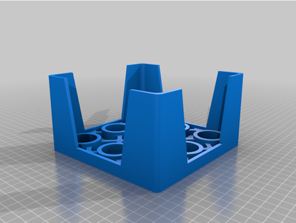 tool hoarder - 9 bt-30 holder rack slicingblade 3d print model - Mito3D