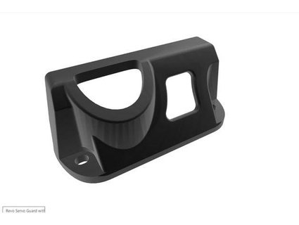 notched servo guard e-revo revo 33 use larger clamping servo horns joeyfic  3d print model - Mito3D