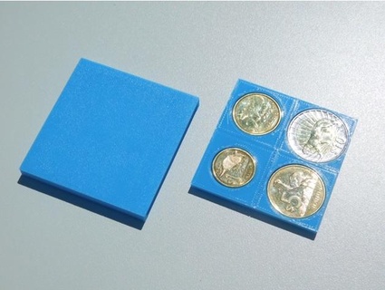 estuche pára moedas uruguaio moeda caso bainha peso serie animales AUT chthones 2011 2014 lúcifer 3d print model - Mito3D