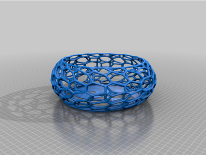 voronoi bowl mrgenocide 3d print model - Mito3D