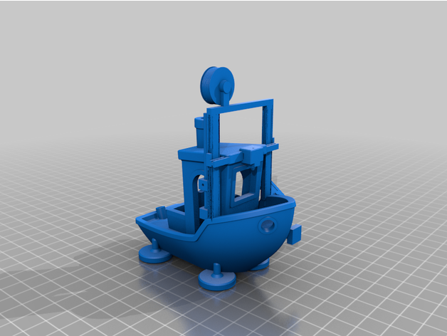 juerga 3 v2 3dbenchy remezclar crayolathetitan 3D print model - Mito3D