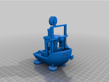 juerga 3 v2 3dbenchy remezclar crayolathetitan 3d print model - Mito3D