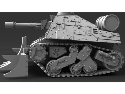 verschrotten Panzerjäger Orks Karkin 3d print model - Mito3D