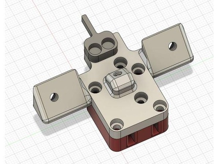 mgn12 Wagen anycubic Raubtier Clever Effektor elaskar 3d print model - Mito3D