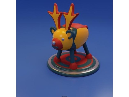 ciervo juguete alextormenta 3d print model - Mito3D