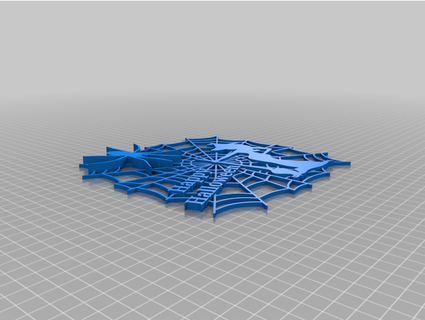 yeniden düzenleme cadı örümcek ağı Dirksbastelbude 3d print model - Mito3D