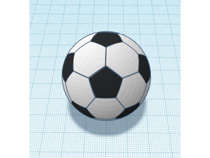 soccer ball sophiesus 3d print model - Mito3D