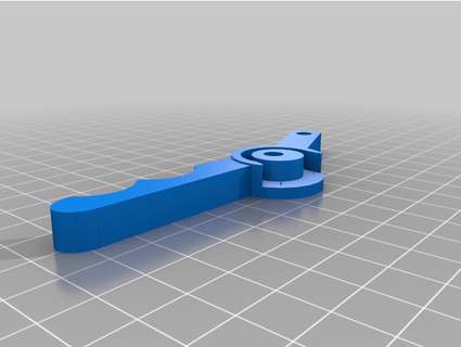 paramotor trottle handle higgolino 3d print model - Mito3D