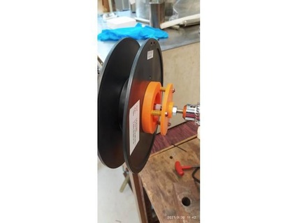spool roller brake remi-rafael 3d print model - Mito3D