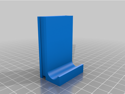 cd slot phone holder - replacement thompatterson  3d print model - Mito3D