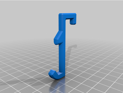 skadis peg board customisable hooks wozmon 3d print model - Mito3D
