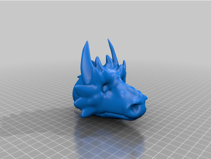 dragon amy white amos 3d print model - Mito3D