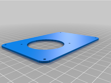 3d slash 3dprint-frontsquarebutton ftaloco 3d print model - Mito3D