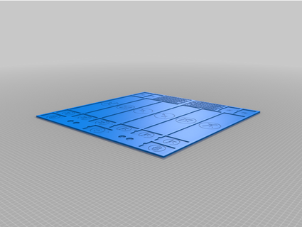 Gwent planche dunpérien 3d print model - Mito3D