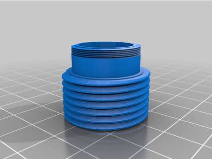 kohler rubinetto giardino tubo flessibile adattatore jugwine 3d print model - Mito3D