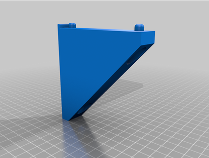 2u wallmount rack tekniskm  3d print model - Mito3D