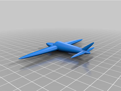 Segelflugzeug maxlol007 3d print model - Mito3D