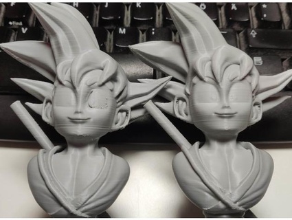 goku kid support free remix eye fix thalaski 3d print model - Mito3D