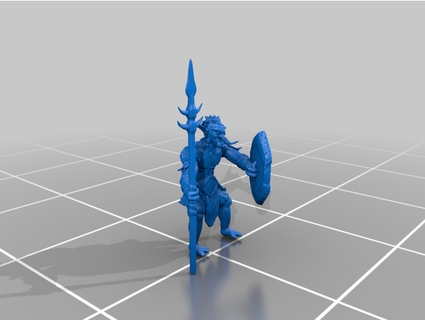 tribal provocador 1 tanque 3d print model - Mito3D