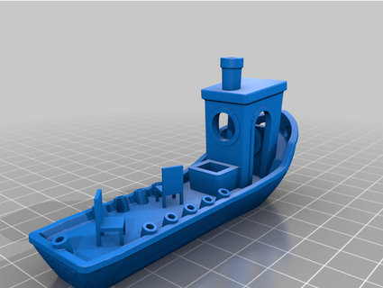 Benchy Angeln Boot nerfmobster89 3d print model - Mito3D