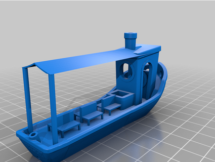 benchy xl passenger boat nerfmobster89 3d print model - Mito3D