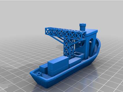 benchy xl shipping boat nerfmobster89  3d print model - Mito3D