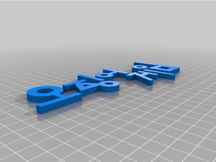 squid game logo kbm props 3d print model - Mito3D