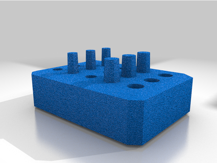basic block hold bowls various sizes sororita 3d print model - Mito3D
