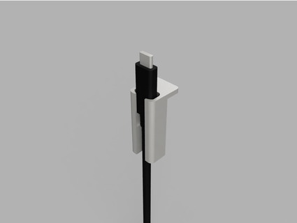 lenovo usb-c desk hanger lord damocles 3d print model - Mito3D