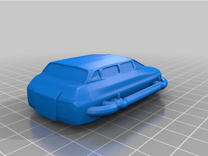 hover car 28mm sci fi juego guerra refunfuñando 3d print model - Mito3D