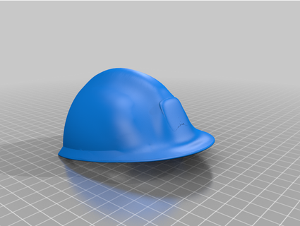 monke hard hat crichtonfan2 3d print model - Mito3D