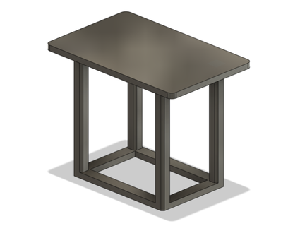 Facile table colintheingénieur 3d print model - Mito3D