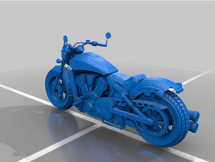 indian scout bobber jaacatech 3d print model - Mito3D