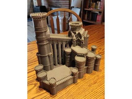 castillo torre raro 3d print model - Mito3D
