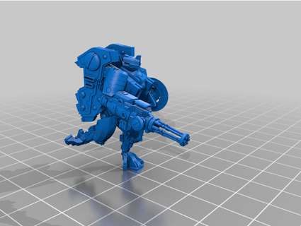 small scale fish mech large briansworkshop 3d print model - Mito3D