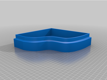 réptil água prato kstank 3d print model - Mito3D