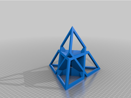 ghostblood tetrahedron wewilsons 3d print model - Mito3D