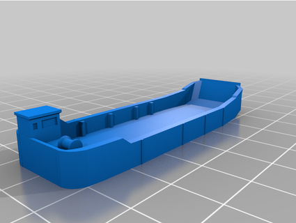 pioneerboot 41 sturmboot 39 1 300 scale wwii coastal naval wargaming grugnog 3d print model - Mito3D