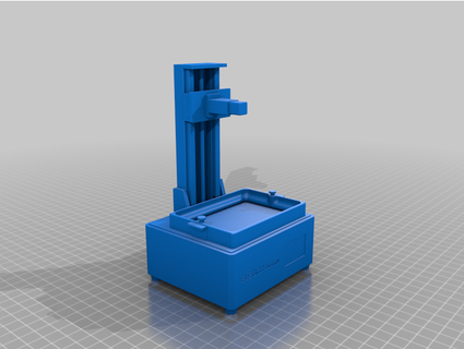 saturn printer martian wong 3d print model - Mito3D