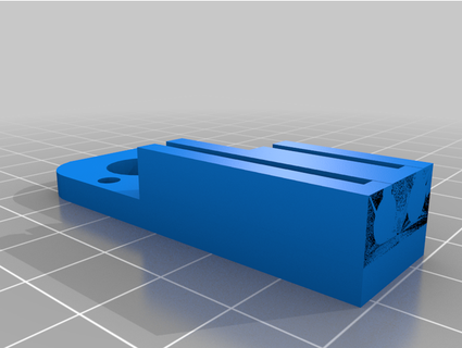 creality ender 3 v2 laser adapter magnet version ricky l 3d print model - Mito3D