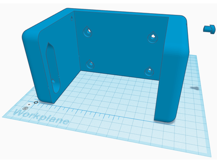 rápido mudança banheiro papel suporte Atualizada Mrrusch 3d print model - Mito3D