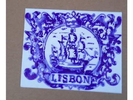 lisbon ship tile diogomon 3d print model - Mito3D