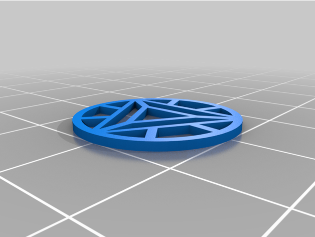 mk3 arc reactor cover dead coder 3D print model - Mito3D