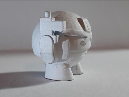 little dredd albanian bro 3d print model - Mito3D